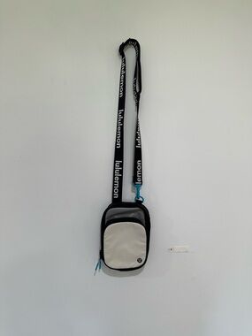 lululemon Cream Crossbody Bag with Branded Strap